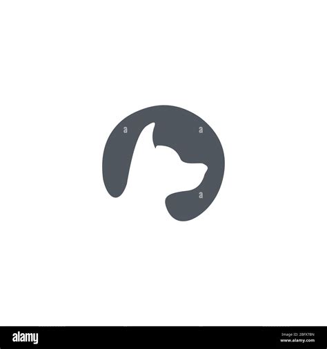 Animal Dog Logo Vector Design Templates Stock Vector Image And Art Alamy
