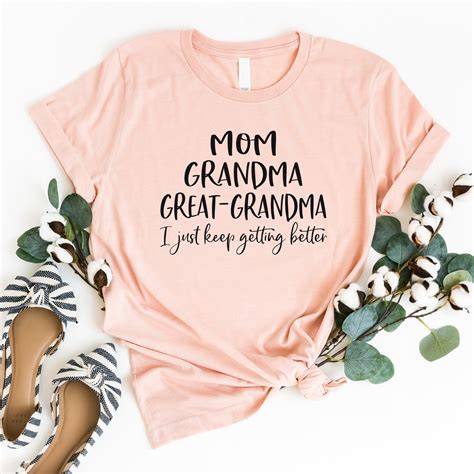 Great Grandma Shirt Pregnancy Announcement T For Etsy