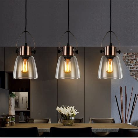 Buy products such as lnc pendant lighting for kitchen island farmhouse barn mini cage hanging lamp in rust finish at walmart and save. Bar Lights Bedroom Glass Lighting Kitchen Island Pendant ...