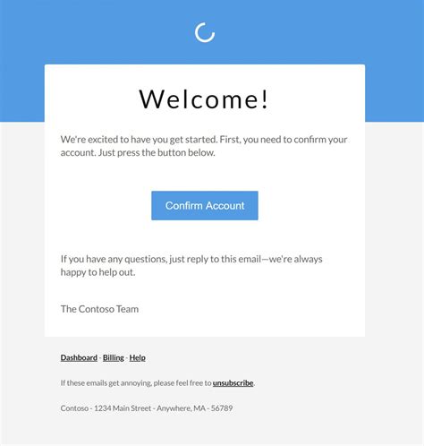 Simple Html Email Template ~ Addictionary