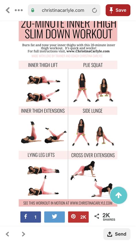 Inner Thigh Lift Exercises