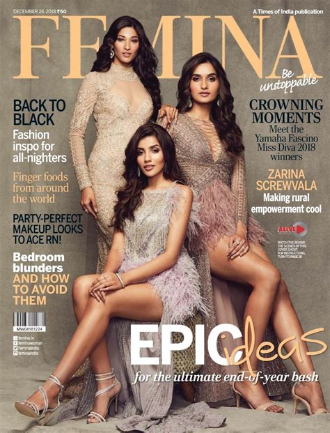 Femina December 24 2018 Magazine Get Your Digital Subscription