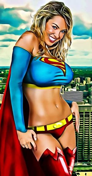 Supergirl Hot And Sexy Art By Warren Louw Supergirl Photo 43687714
