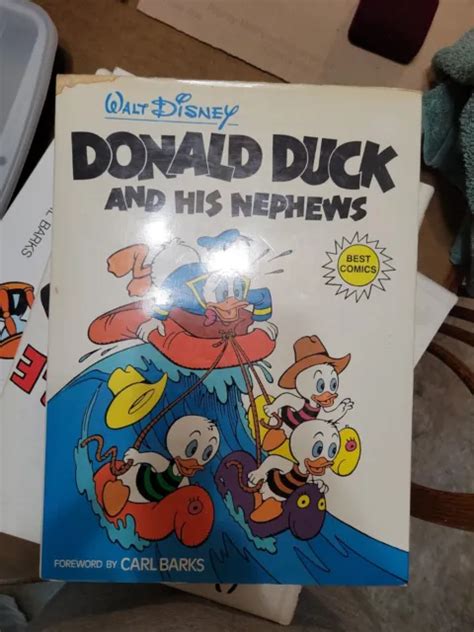 Walt Disney Donald Duck And His Nephews Best Comics Hardcover Book