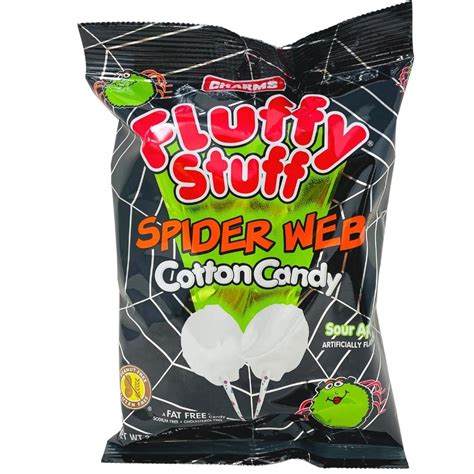 Fluffy Stuff Spider Web Cotton Candy 21oz Candy Funhouse Candy