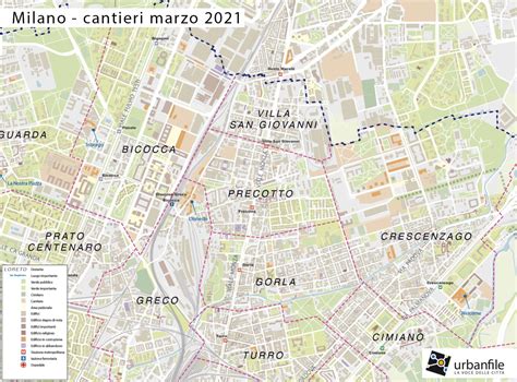 Milano Urbanistica La Mappa Dei Cantieri In Corso E In Progetto