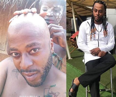 Nollywood Actor Benson Okonkwo Shaves His Hair For Extra N150k For A
