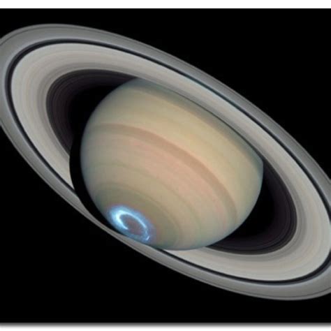 Aurora Borealis On Saturn Outer Planets Planets Solar System