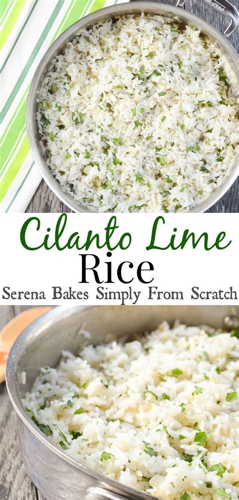 Cilantro lime rice made well is irresistible. Cilantro Lime rice - pretty good, used brown rice, try ...