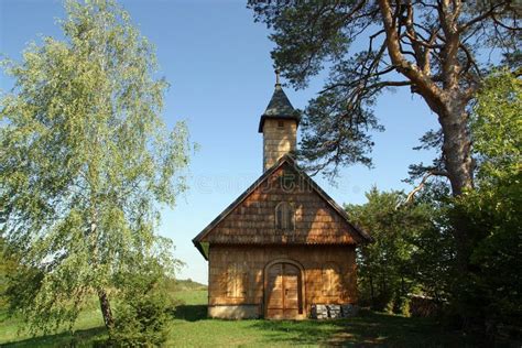 St Roch Chapel In Cvetkovic Brdo Croatia Stock Image Image Of Jesus