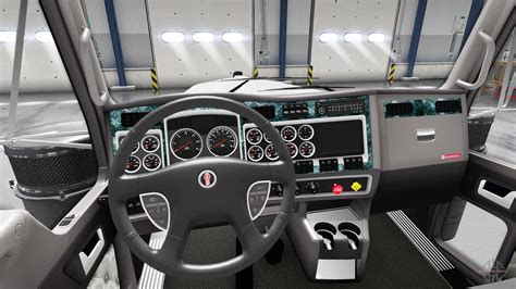 Interior Wood For Kenworth W900 For American Truck Simulator