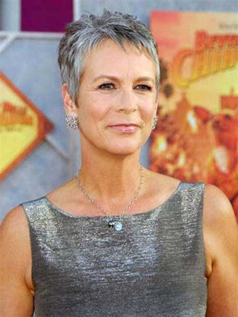 Short Haircuts Gray Hair 25 Grey Short Hairstyles For Women Similar To A Mens Shave It Is