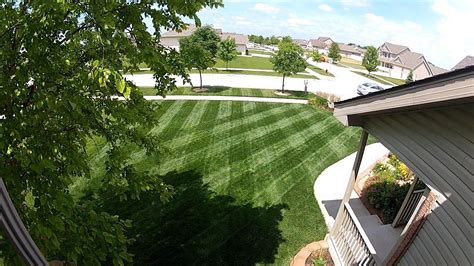 How To Mow Checkerboard Lawn Stripes Diamond Pattern