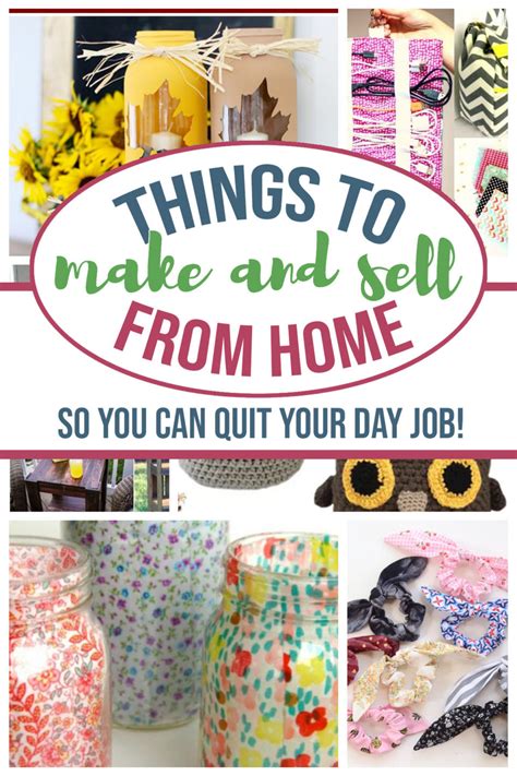 21 Things To Make And Sell From Home So You Can Quit Your Day Job