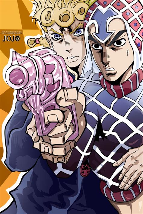 Giorno And Mista Jojos Bizarre Adventure Jojo Bizarre Jojos