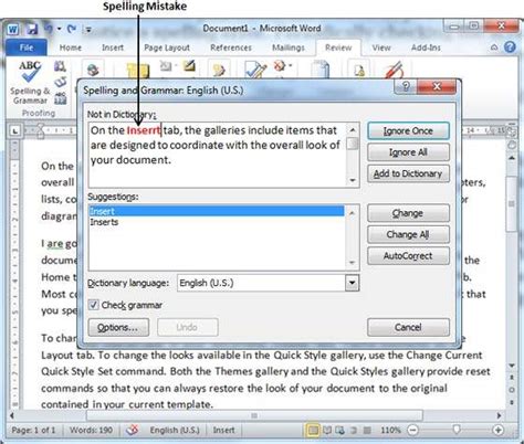 Spell Check In Word 2010 Software Infotech