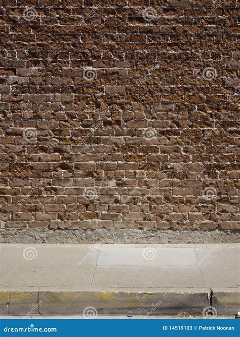 Brick Wall And Sidewalk Stock Photos Image 14519103