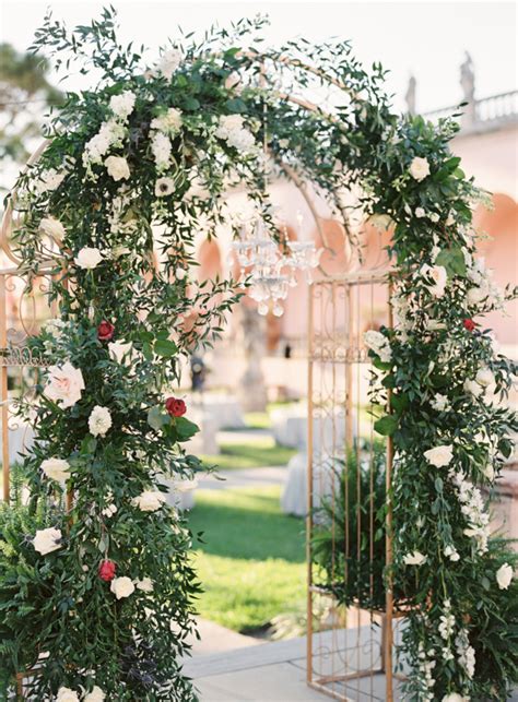 See more ideas about wedding arbour, wedding, wedding arch. Wedding Arbor with Greenery and White Flowers - Elizabeth ...