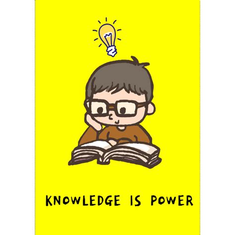 Knowledge Is Power Free Svg