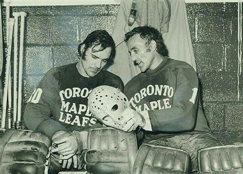 Jacques Plante Toronto Maple Leafs Nhl Hockey Montreal Canadiens