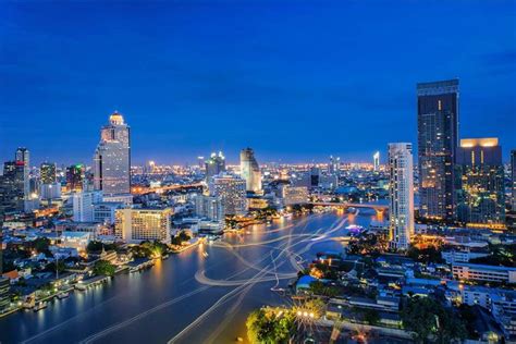 Bangkok River By Night Bangkok Travel Bangkok Travel Guide Bangkok