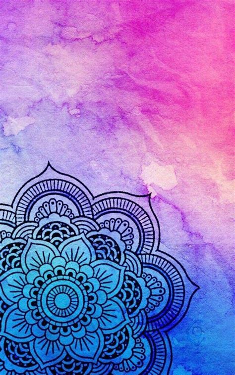 Pin By Moonie65 On Cellphone Iphone Wallpapers Mandala Wallpaper