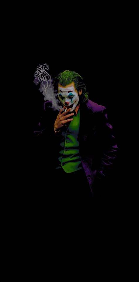 Joker Smoking 1009 X 2048 Amoledbackgrounds Joker Hd Wallpaper