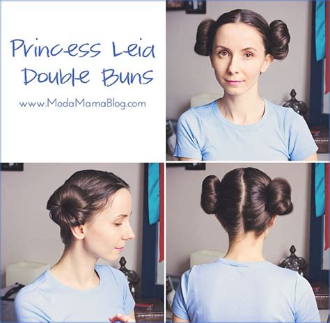 Hair Tutorial Princess Leia Double Buns Princess Leia Bun