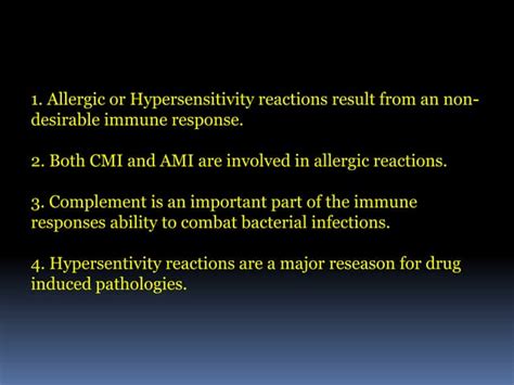 Allergic Reactions Ppt