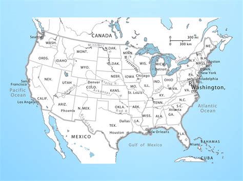 Usa Map Svg