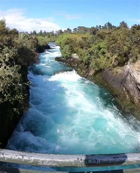 Huka Falls Tracks New Zealand Video Travel Around The World