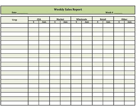 How To Write A Weekly Report