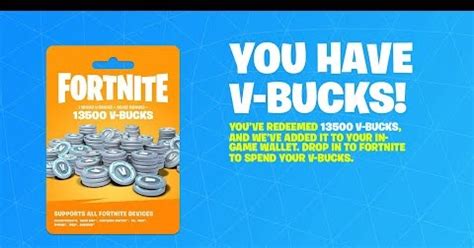We did not find results for: Redeem a gift card for V-Bucks to use in Fortnite