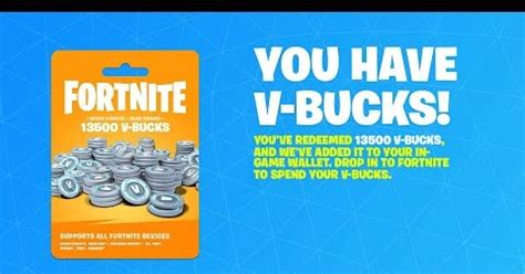 Business & personal gift cards. Redeem a gift card for V-Bucks to use in Fortnite