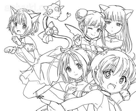 Tokyomewmew Coloring Pages