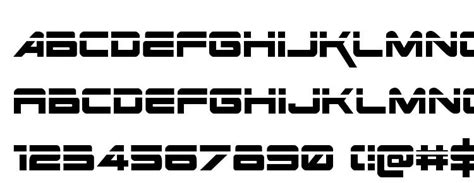 Space Ranger Laser Regular Font Download Free Legionfonts