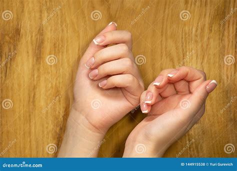 Image Of Beautiful Hands With Beautiful Nails Female Hands With Nail