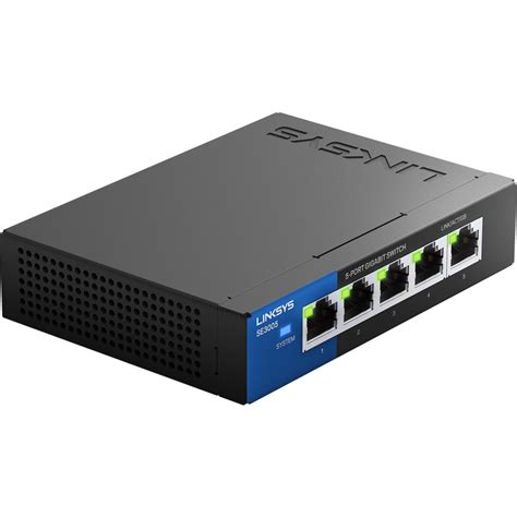 Linksys Se3005 5 Port Gigabit Ethernet Switch Broadbandcoach