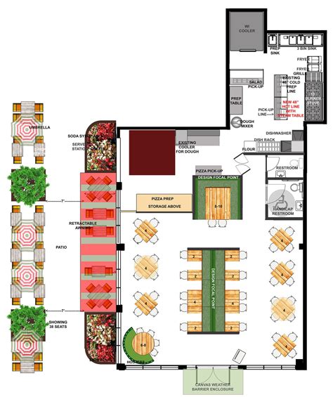 Restaurant Floor Plan Restaurant Design Restaurant Layout