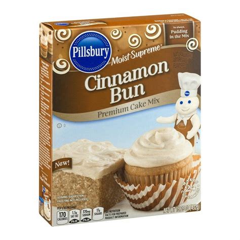 Pillsbury Cinnamon Bun Cake Mix