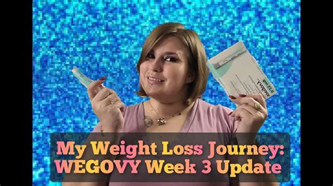 My Weight Loss Journey Wegovy Week Update Youtube