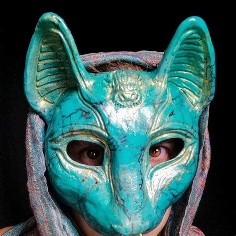 Bastet Cat Mask Etsy