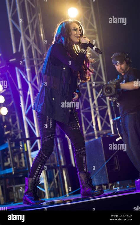 Cher Lloyd Performing At The Isle Of Wight Festival At Newport On The