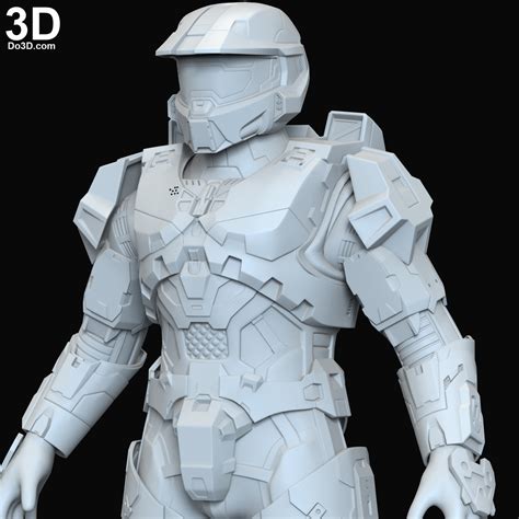 3d Printable Model Halo Infinite Master Chief Full Body Armor Helmet