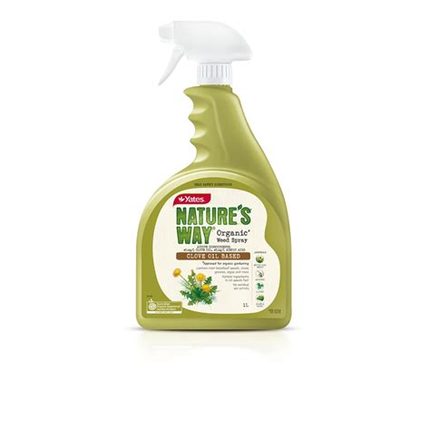 Yates 1l Natures Way Organic Weed Killer Spray Bunnings Warehouse