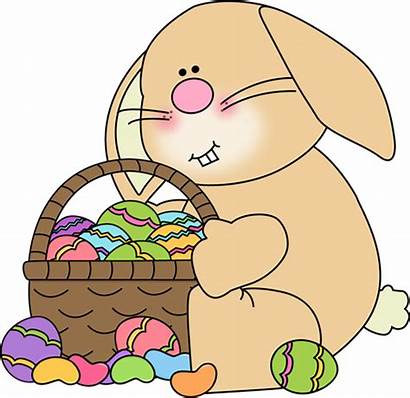 Easter Clip Clipart Bunny Happy Cliparts Sunday