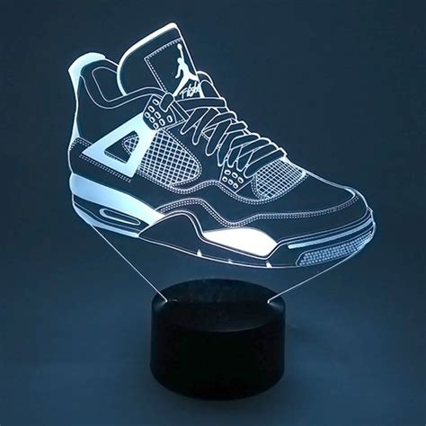Lampe Led Nike Air Jordan 4 Sneaker La Maison Du Neon