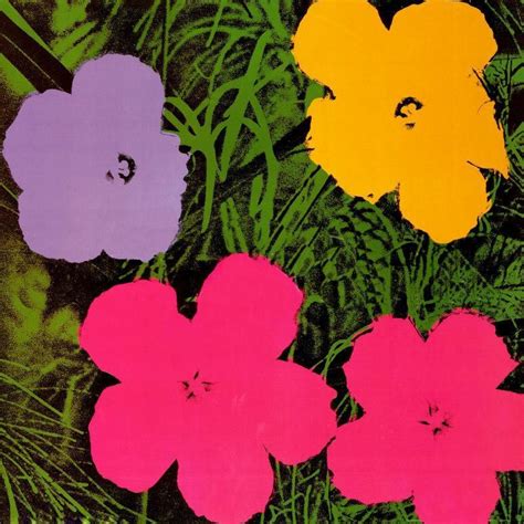 Andy warhol und bob colacello : Andy Warhol Flowers 1970 Painting | Best Paintings For Sale