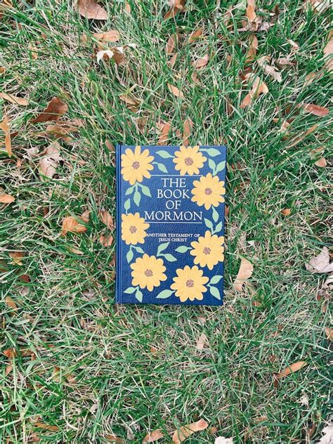 Sunflower Hand Painted Hardcover Book Of Mormon And Triple Etsy