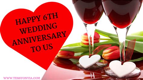 Yippee Its Our Anniversary Happy 6th Wedding Anniversary To Us
